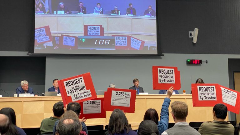 Local Parents Protest FUHSD Transition to Trustee Area Voting